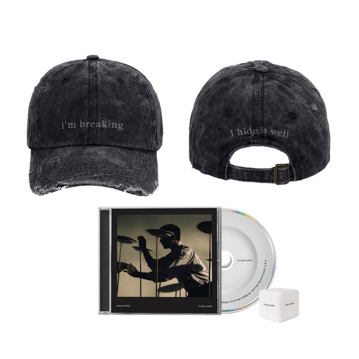 Bundle - james blake - Trying Times - CD + Cap + Stress Cube Bundle