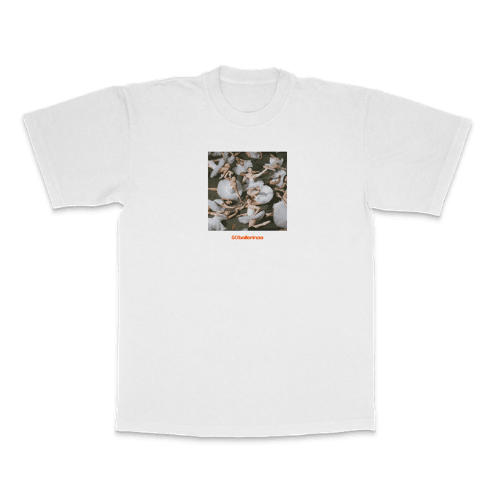 Merch - jigitz - "50 ballerinas" t-shirt 