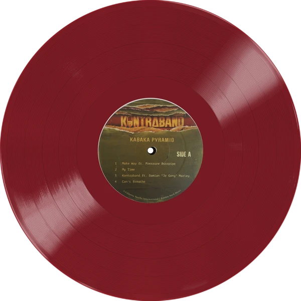 洋楽 KABAKA PYRAMID / KONTRABAND LP Vinyl - Kabaka Pyramid - Kontraband [Limited Edition - Apple Red