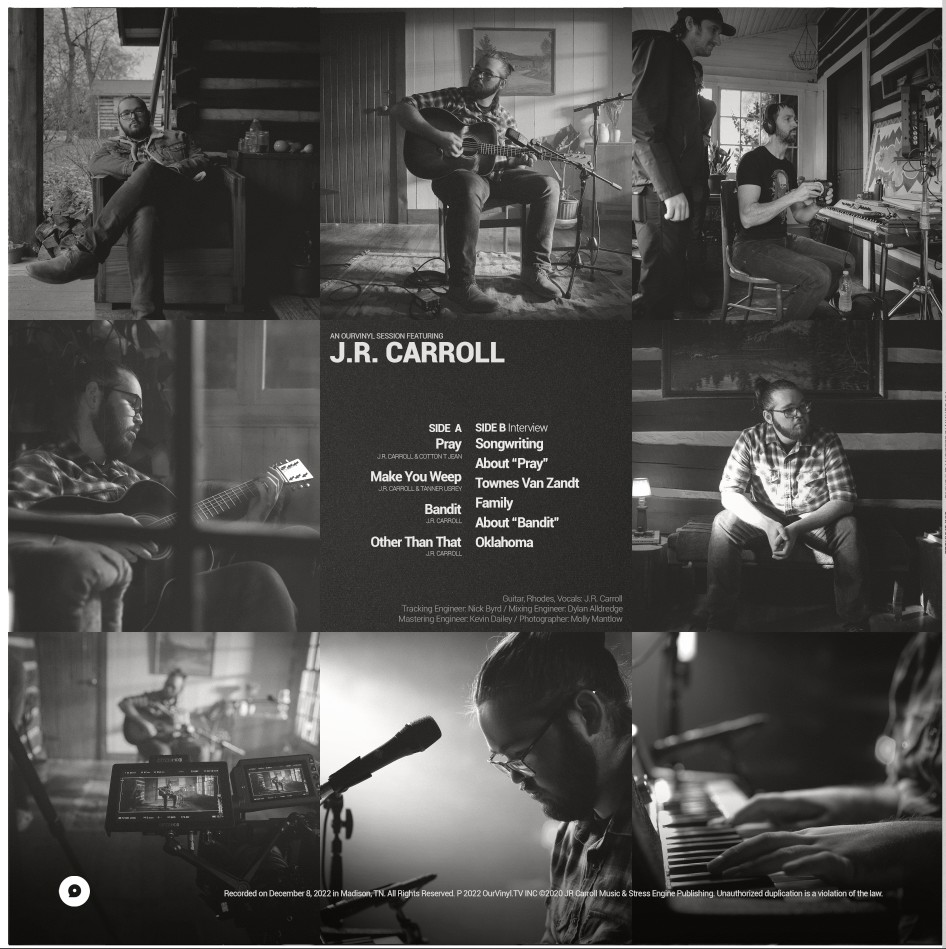 J.R. Carroll, OurVinyl J.R. Carroll OurVinyl Sessions Hand numbered edition Diggers Factory
