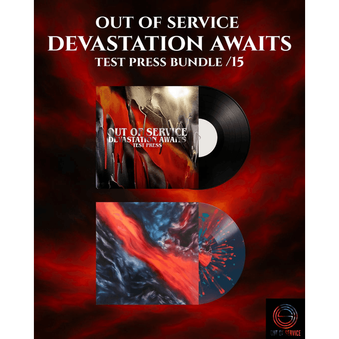 Vinyl - Out of Service  - Devastation Awaits (bundle vinyl + test pressing)
