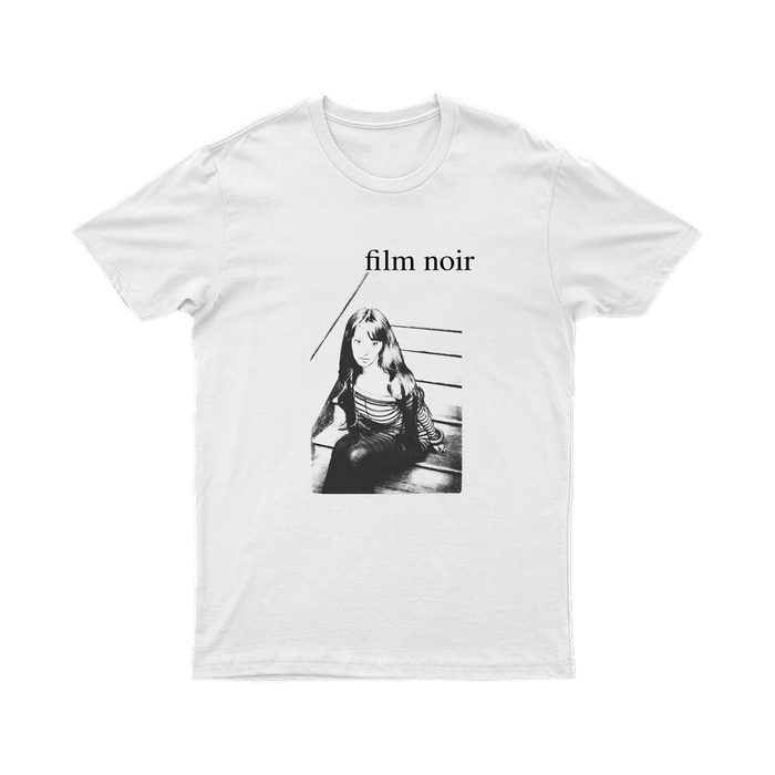 T-shirt - Faouzia - FILM NOIR (White Tee)