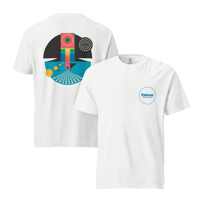 T-shirt - Poldoore - Chroma Dream - White Tee Shirt
