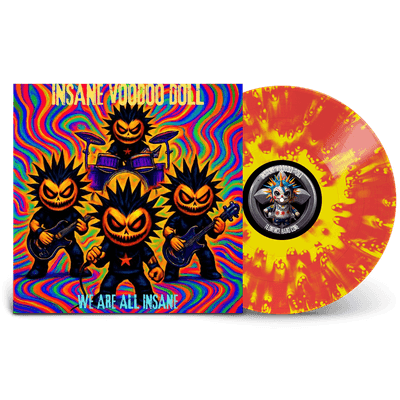 Vinyl - INSANE VOODOO DOLL - WE ARE ALL INSANE red edition 
