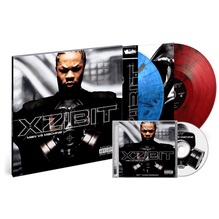 Vinyl - Xzibit - Man Vs Machine [Blue & Red Bundle] - Diggers Factory