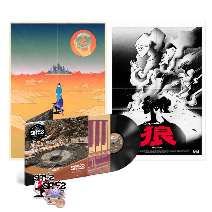 Vinyl - SIAMÉS - Bounce Into The Music - 10th Anniversary edition + Stickers