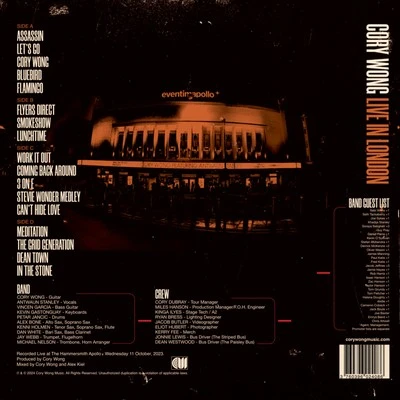 【新品未開封】Cory Wong Live In London レコード Amazon.co.jp: Cory Wong レコード Live In London : おもちゃ