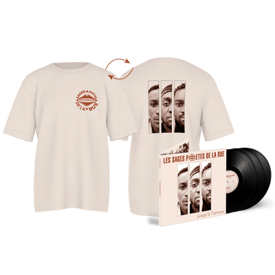 Vinyl - Les Sages Poètes De La Rue - Jusqu'à L'amour [Pack Vinyle Standard + T-Shirt]