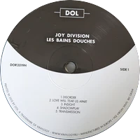 Vinyl - Joy Division - Live At Les Bains Douches / Paris December