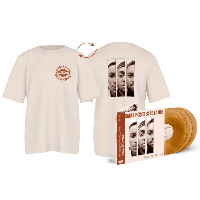 Vinyl - Les Sages Poètes De La Rue - Jusqu'à L'amour [Pack Vinyle Gold + T-Shirt]
