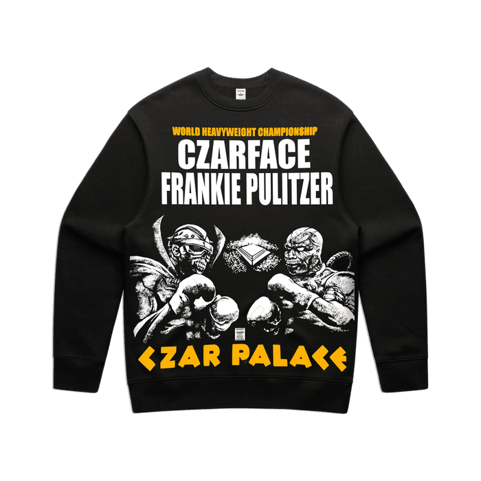 Merch - Czarface - CZAR PALACE Black Crewneck