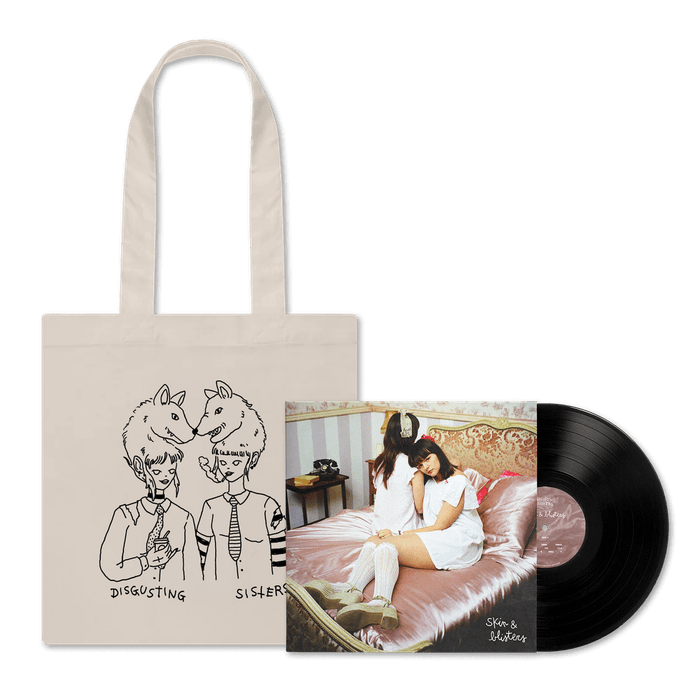 Merch - Disgusting Sisters -  Skin & Blisters LP + Tote Bag Bundle