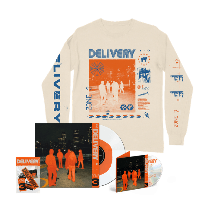 Bundle - Delivery - Zone 3 - Egg Sunrise LP + CD + Tee + Sticker Bundle