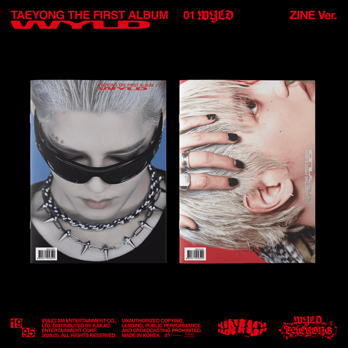 Cd - TAEYONG - The 1st Album 'WYLD' (Zine Ver.)_Signed