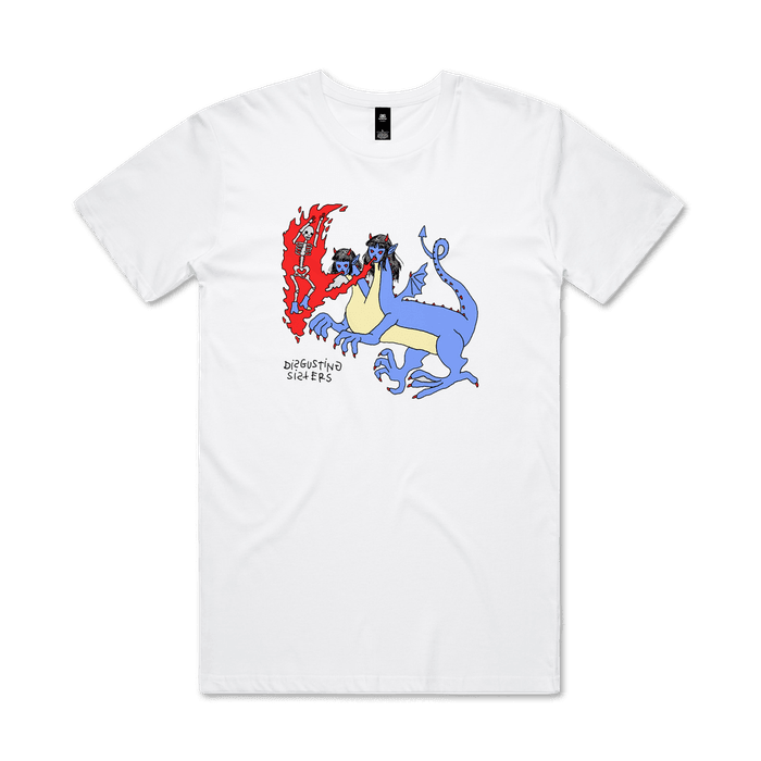 Merch - Disgusting Sisters - Skin & Blisters Dragon T-Shirt