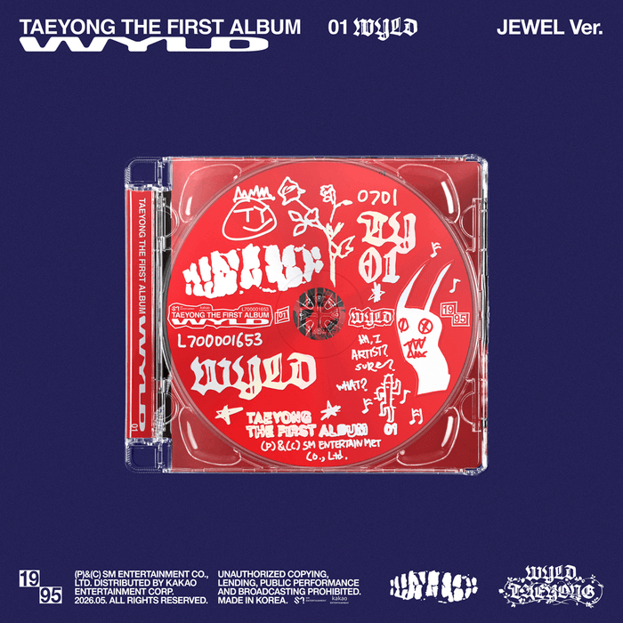 Cd - TAEYONG - The 1st Album 'WYLD' (Jewel Case Ver.)