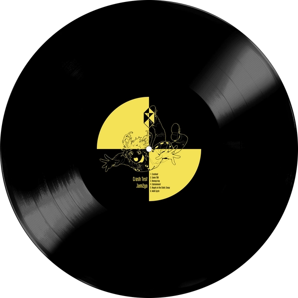 Discount /Crash Diagnostic レコードLP クリア盤 Vinyl - Jam2go - Crash Test - Numbered edition - Diggers Factory
