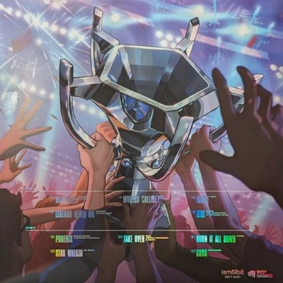 Vinyl - League of Legends Worlds Anthems - 1xLP Vinyl Record