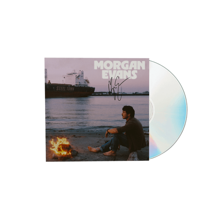 Cd - Morgan Evans - Steel Town - Exclusive Signed CD