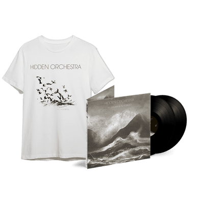 Vinyl - Hidden Orchestra - To Dream is to Forget - Stand. Black 2xLP + T-Shirt (White) Bundle