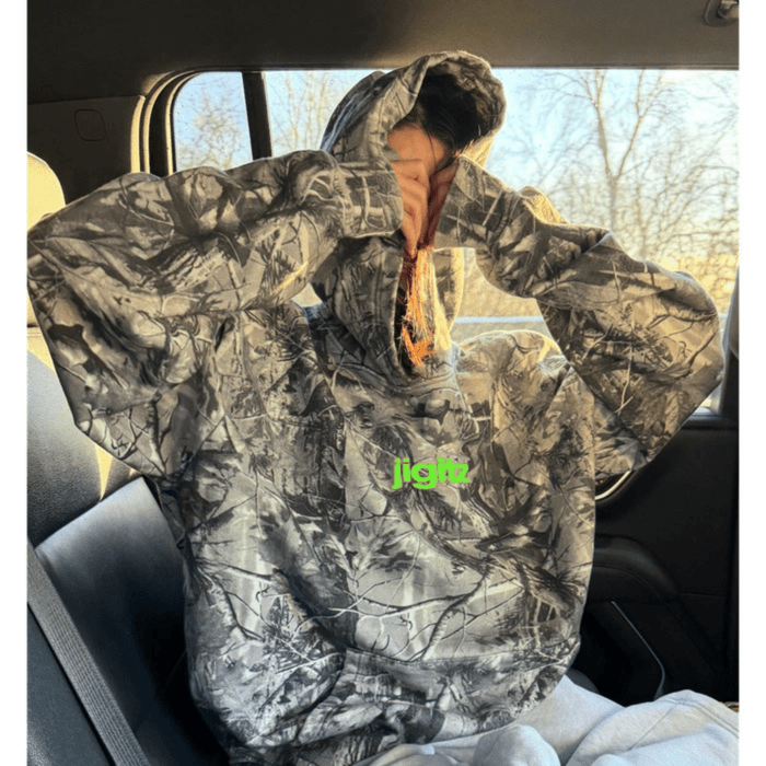 Merch - jigitz - green camo hoodie (hover)