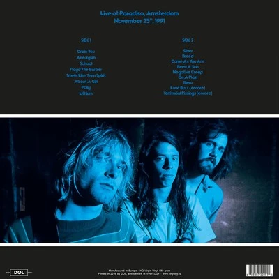 洋楽 Nirvana1991 1988 Amsterdam Paradise CD Nirvana – Live At Paradiso, Amsterdam - November 25, 1991
