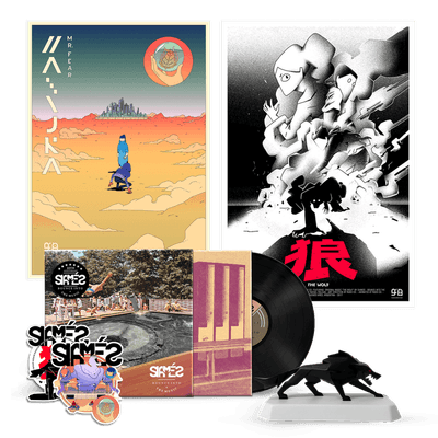 Vinyl - SIAMÉS - Bounce Into The Music - 10th Anniversary edition Vinyl + Wolf + Posters - Bundle