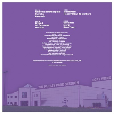 The Paisley Park Session - Back