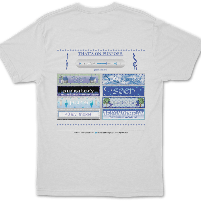 Vinyl - 8485 - plague.town T-shirt (White) (hover)