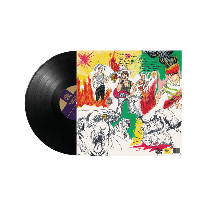 Vinyl - Mock Media - Rat Bastard Black Vinyl LP (hover)