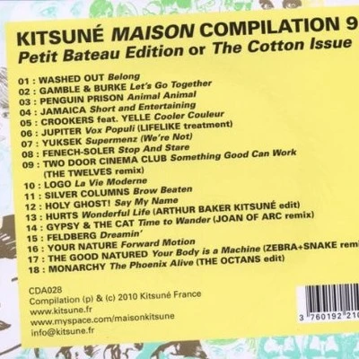 Kitsune Maison Compilation 9 2LP レコード Cd - Various - Kitsuné Maison 9: Petit Bateau Edition (CD