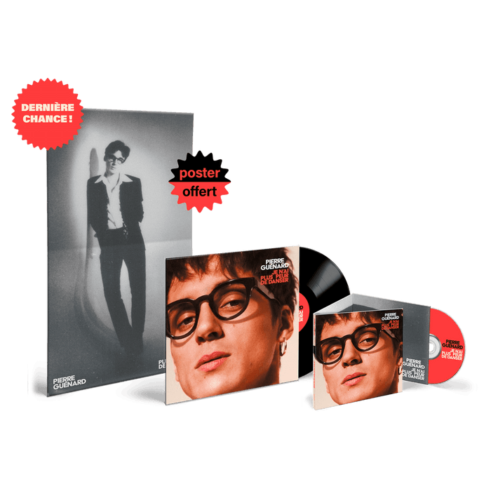 Cd - Pierre Guénard - Je n'ai plus peur de danser [Bundle Vinyle + CD]