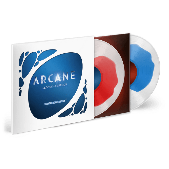 Vinyl - Arcane Season 2 -  Thicker Than Water Variant (Color in Color Red & Blue Vinyl)