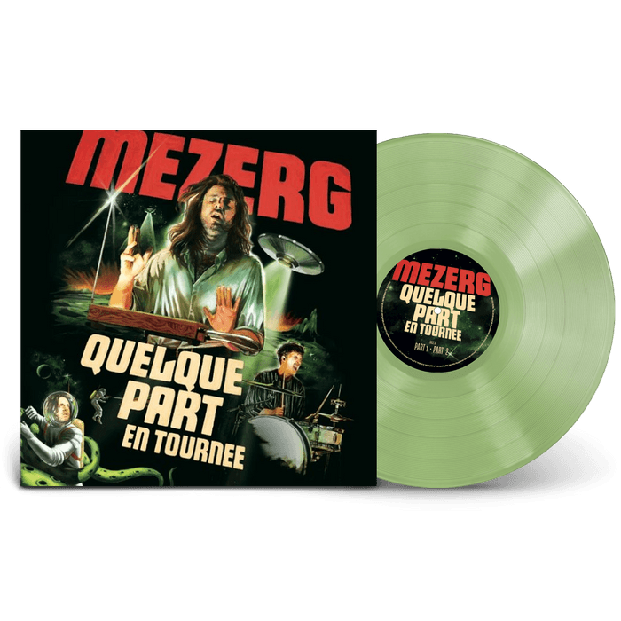 Vinyl - Mezerg - Quelque Part En Tournée - Album Live - Glow in the Dark Vinyl 