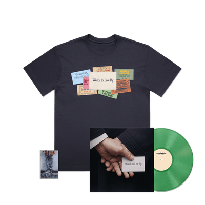 Bundle - mustbejohn - Words to Live By - LP + Tape + Tee Bundle