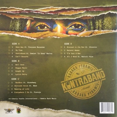 Vinyl - Kabaka Pyramid - Kontraband [Black Vinyl] - Diggers Factory
