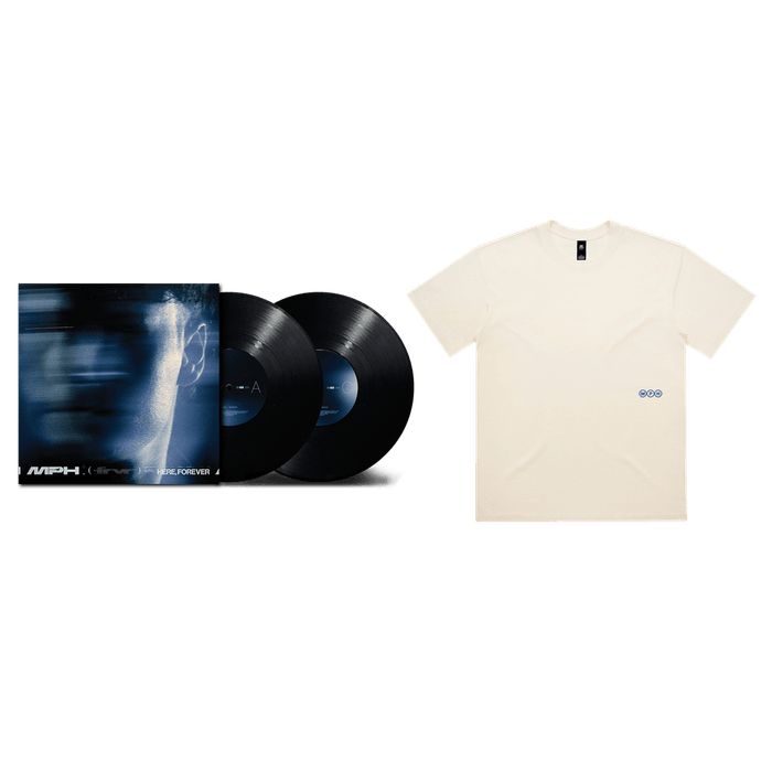 Bundle - MPH - Here, Forever - LP + Ecru Tee