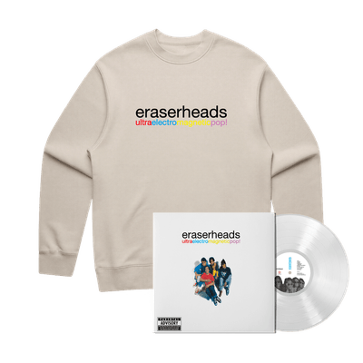 Bundle - Eraserheads - Ultraelectromagneticpop! - Exclusive White Vinyl + Crewneck