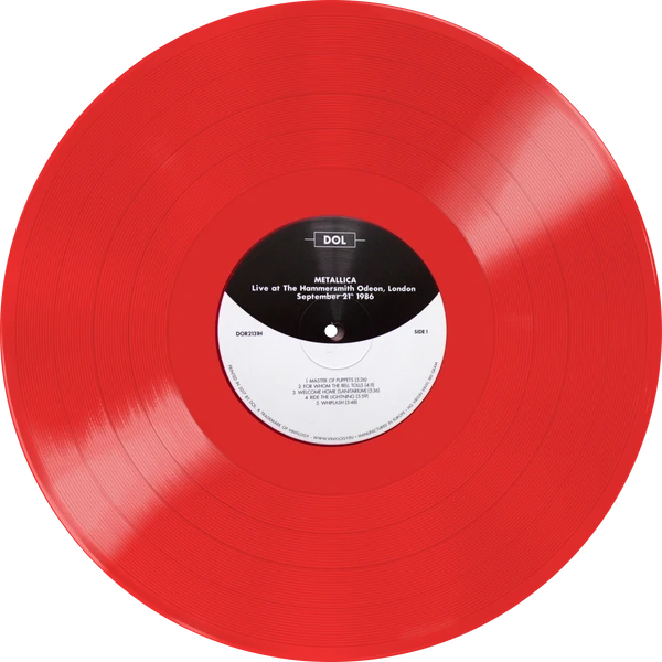 Vinyl - Metallica - Live At The Hammersmith Odeon London September