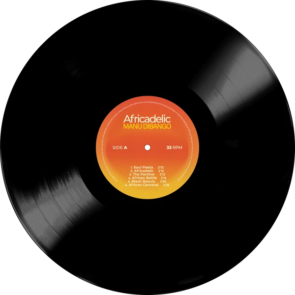 Vinyl - Manu Dibango - AFRICADELIC - Diggers Factory