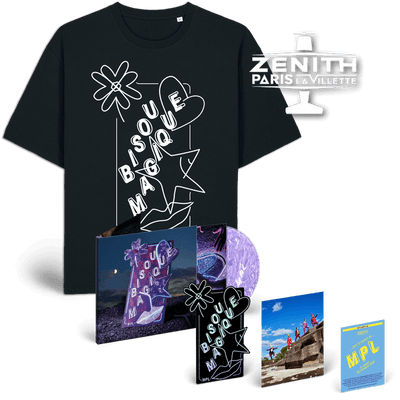 Bundle - MPL - Pack Noël Zenith : 1 invitation au concert + 1  t-shirt  + 1 CD