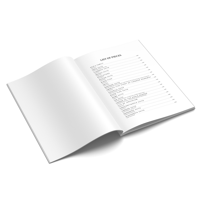 Merch - Nicolas Horvath - Assassin's Creed : The Piano Collection - Deluxe Music Sheets (100 Pages) (hover)