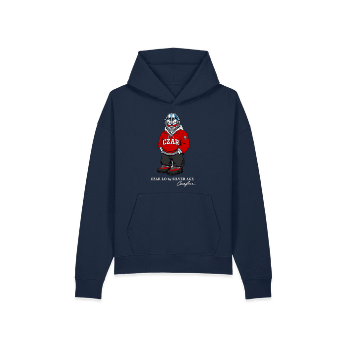 Merch - Czarface - CZAR Bear Navy Hoodie