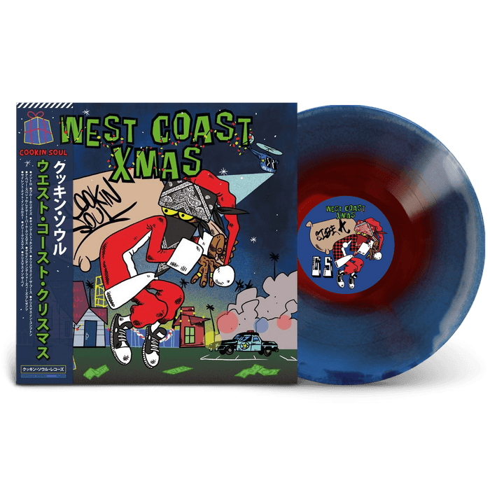 Vinyl - Cookin Soul - WEST COAST XMAS - A-Side/B-Side – (STARBURST) (w/ OBI + sticker)