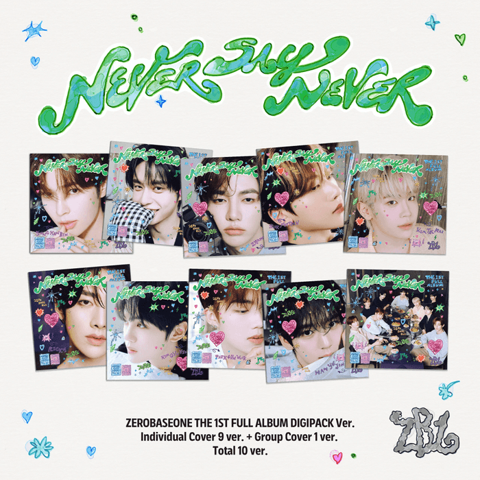 Cd - ZEROBASEONE - THE 1ST FULL ALBUM - NEVER SAY NEVER (DIGIPACK Ver.)