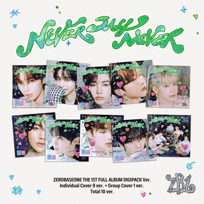 ZEROBASEONE 過去cd アルバム Cd - ZEROBASEONE - THE 1ST FULL ALBUM - NEVER SAY NEVER (DIGIPACK