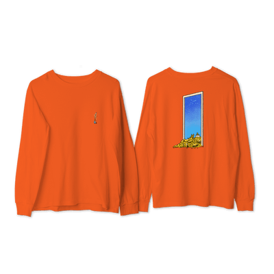 Merch - Cory Wong - Album Long Sleeve T-Shirt (Orange)