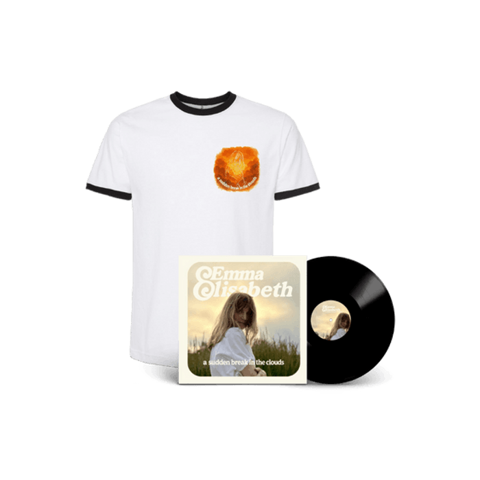 Vinyl - Emma Elisabeth - a sudden break in the clouds (vinyl + ringer tee bundle)
