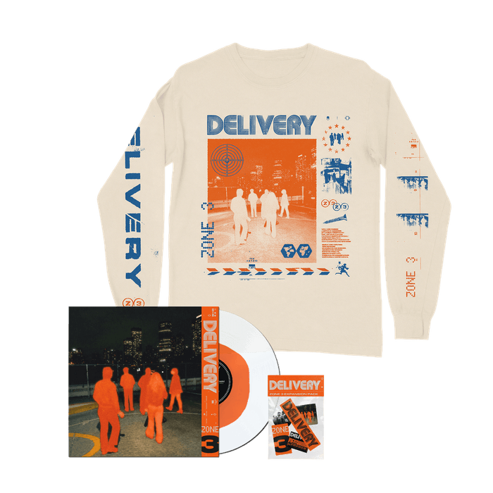 Bundle - Delivery - Zone 3 - Egg Sunrise LP + Tee + Sticker Bundle