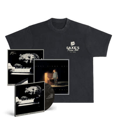 Bundle - JP Saxe - Okay Piano Guy : Signed CD & Piano Bar T-shirt 